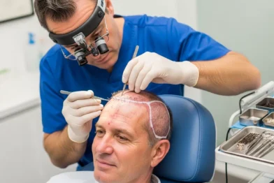 Reparo de Implantes Capilares Mal Sucedidos