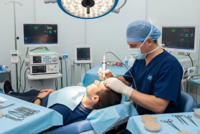 Transplante Capilar com Técnica DHI