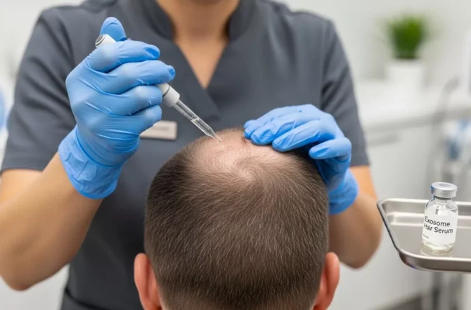 Tratamento Capilar com Exossomos